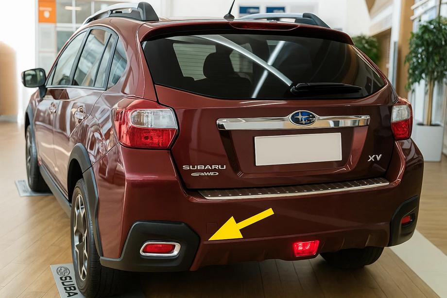 Subaru XV 2011–2017 Libao pyntelister til baglygter/positionslys bag (2 stk., plast) Foto 3