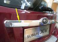 Subaru XV 2011–2017 Libao pynteliste over nummerplade (rustfrit stål) foto 5