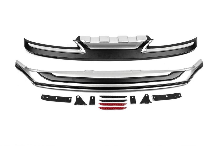 Lexus NX 2014–2021 For- og bagkofanger læbesplittere V3 (2 stk.) Image