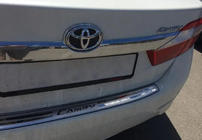 Toyota Camry 2011–2017 Bagkofangerbeskytter Libao (rustfrit stål) foto 2