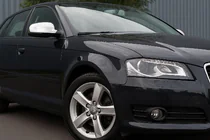 Audi A3 2003–2012 Spejlkåber 2010-2012 (sæt 2 stk., rustfrit stål) foto 1