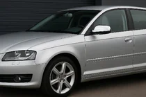 Audi A3 2003–2012 Spejlkåber 2010-2012 (sæt 2 stk., rustfrit stål) foto 3