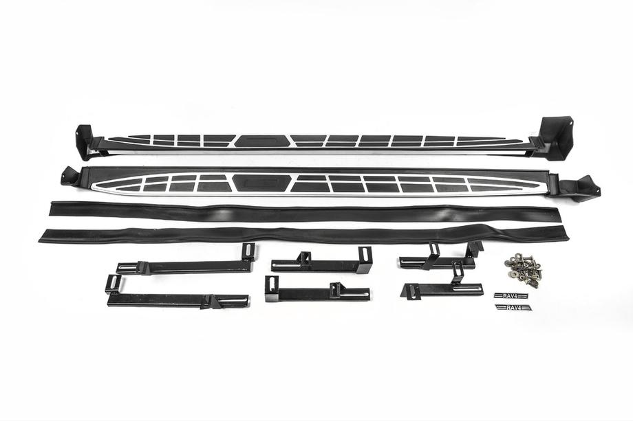 Toyota Rav 4 2013–2018 OEM V5 sidetrin (2016-2018, 2 stk., aluminium) Foto 3