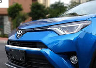 Toyota Rav 4 2013–2018 Beskyttelsesliste til forkofanger Libao 2016-2018 (plast) foto 2