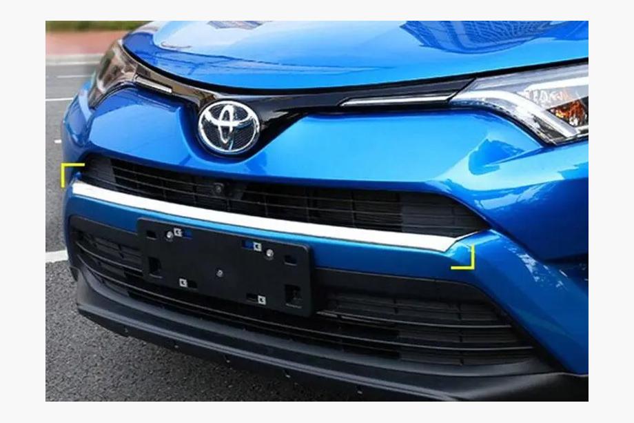 Toyota Rav 4 2013–2018 Beskyttelsesliste til forkofanger Libao 2016-2018 (plast) Image