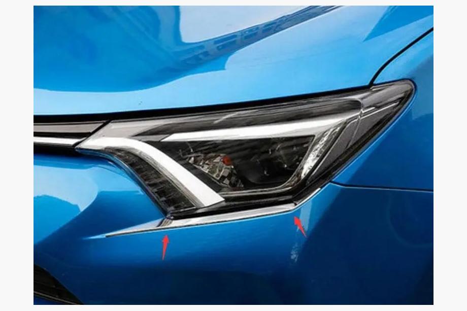 Toyota Rav 4 2013–2018 Nederste forlygte-liste Libao 2016-2018 (2 stk., plast) Image