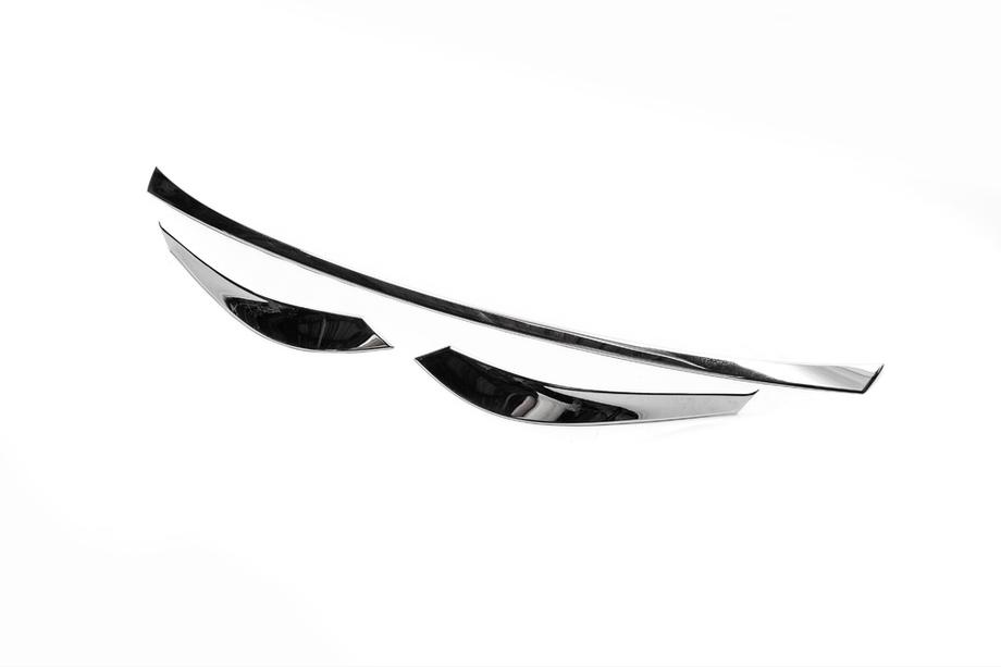 Toyota Rav 4 2013–2018 Lister til bagkofanger og bagklap i rustfrit stål Libao 2016-2018 (3 stk.) Foto 7