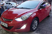 Hyundai Elantra (MD/UD) 2011–2015 Spejlkåber med udskæring til blinklys BMW-style (2 stk.) foto 6