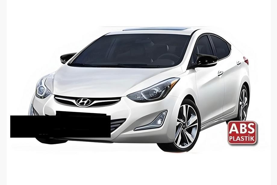 Hyundai I-30 2012–2017 Spejlkåber med udskæring til blinklys BMW-style (2 stk.) Foto 5