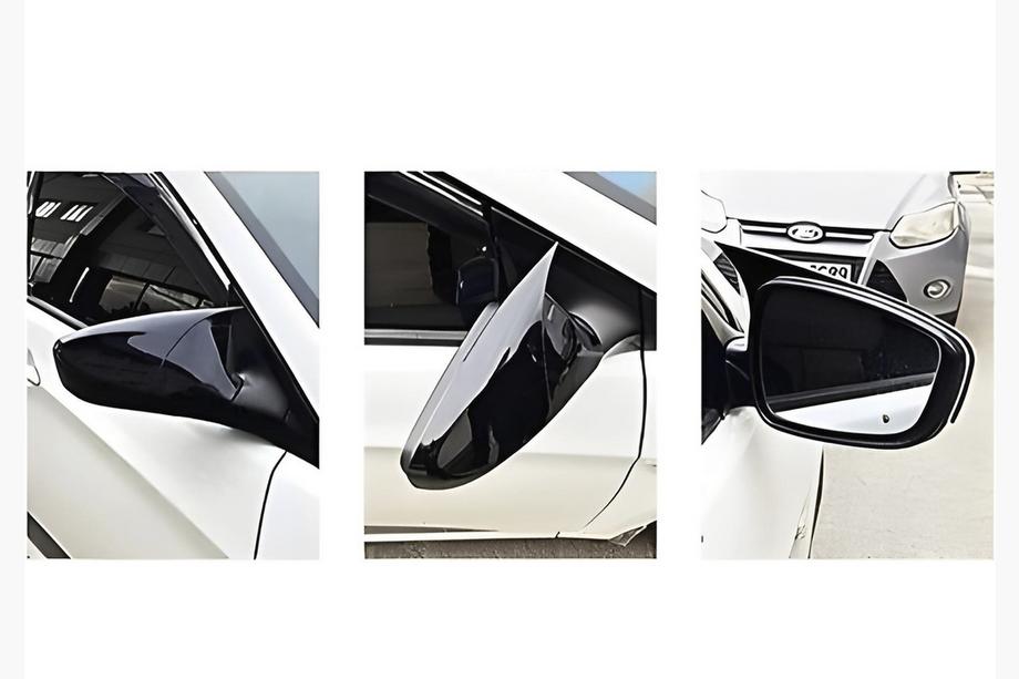 Hyundai I-30 2012–2017 Spejlkåber med udskæring til blinklys BMW-style (2 stk.) Foto 2