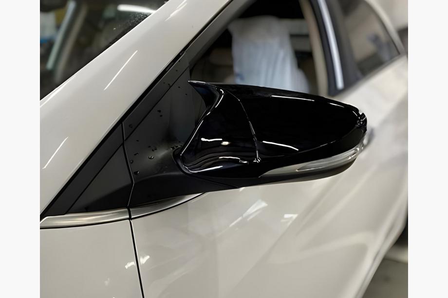 Hyundai I-30 2012–2017 Spejlkåber med udskæring til blinklys BMW-style (2 stk.) Foto 3