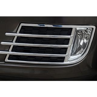 Krom tågelygtecovers Libao 2011-2016 til Азіату (2 stk., plast) Volkswagen Tiguan 2007–2016 foto 2