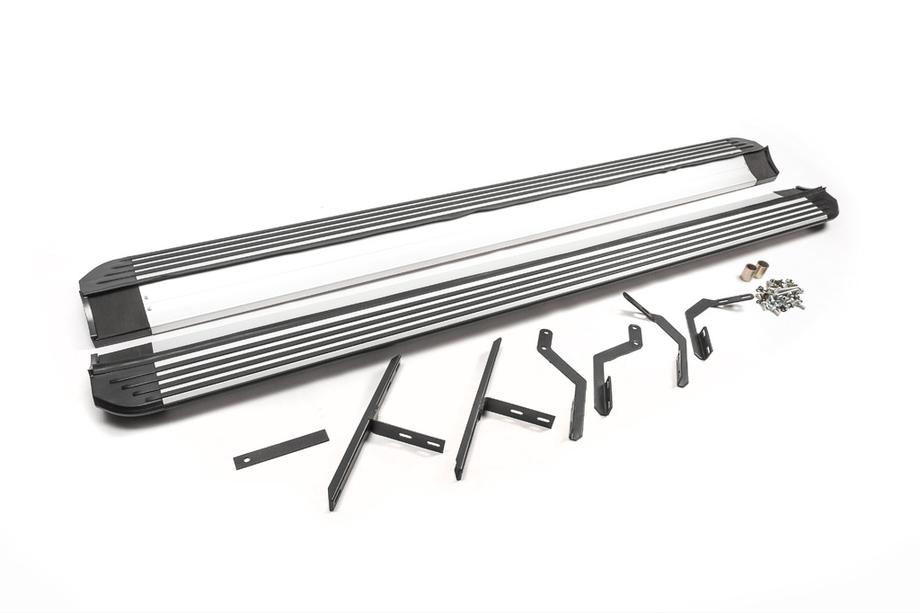 Volkswagen Touareg 2002–2010 OEM sidetrin (2 stk., aluminium) Image
