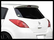 Nissan Tiida 2004–2011 Spoiler til hatchback (HB) foto 2