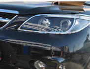 BYD S6 2010–2016 Libao krom forlygterammer (sæt 2 stk., plast) foto 2