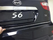 BYD S6 2010–2016 Libao bagklapskantliste i rustfrit stål foto 3