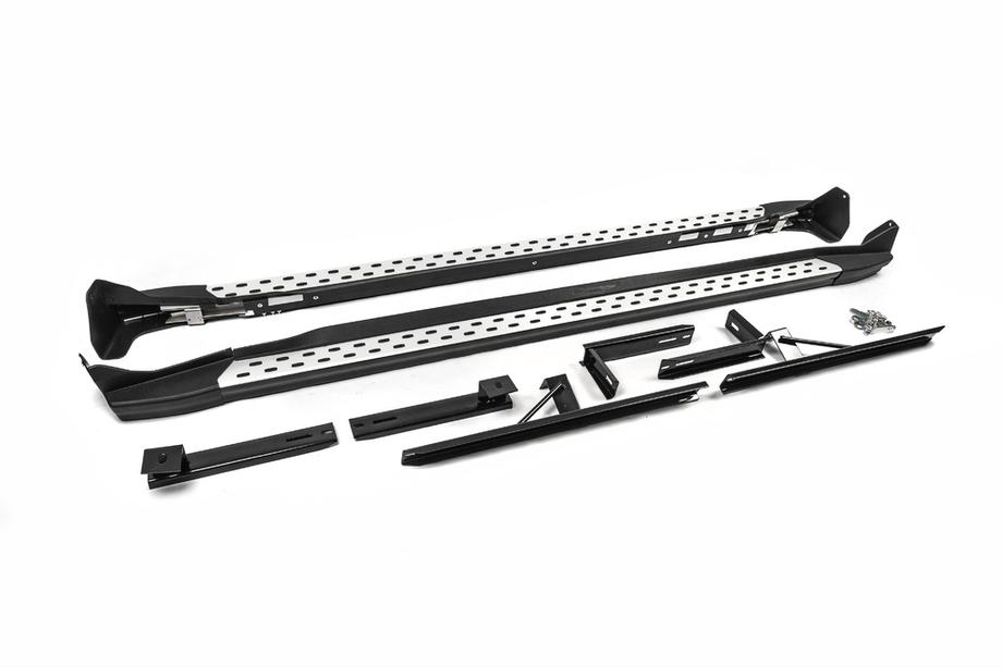 BYD S6 2010–2016 OEM V2 sidetrin (2 stk., aluminium) Foto 2