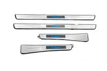 Chery Tiggo 1 2005–2016 Libao LED dørtrinslister 2010-2014 (4 stk., rustfrit stål) foto 3