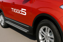 Chery Tiggo 5 2013– OEM sidetrin (2 stk., aluminium) foto 2