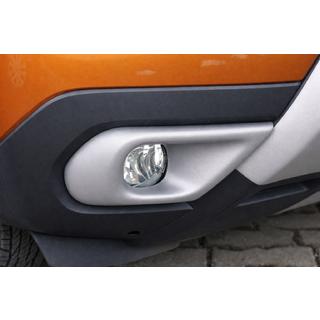 Afdækninger til tågelygter (ABS, grå) Renault Duster 2018–2024 foto 1