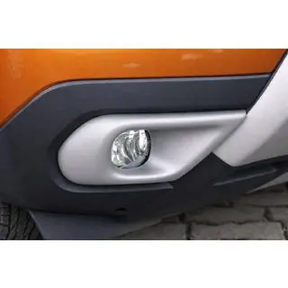 Afdækninger til tågelygter (ABS, grå) Renault Duster 2018–2024 foto 1
