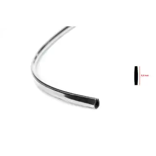 Kromliste pr. meter U-profil sal19a (1 meter, 8,5 mm) foto 3