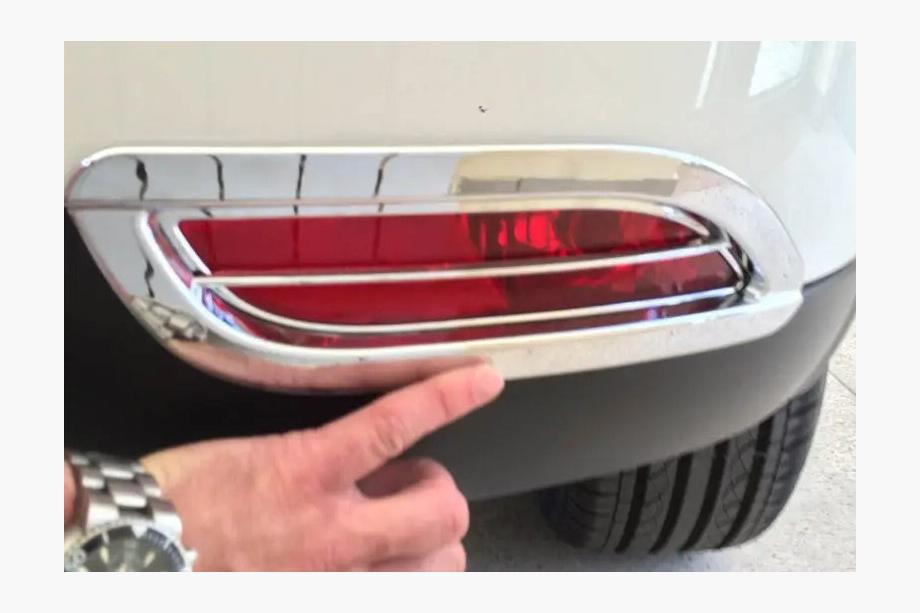GreatWall Haval M4 2012–2021 Krom afdækninger til baglygter Libao 2012+ (2 stk., plast) Image