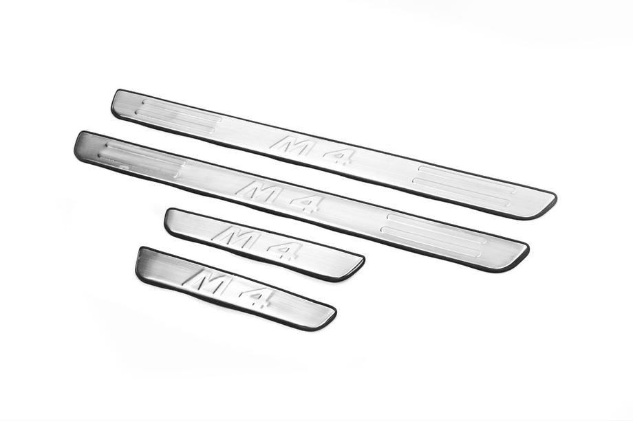 GreatWall Haval M4 2012–2021 Indstigningslister Libao 2012+ (4 stk., rustfrit stål) Image