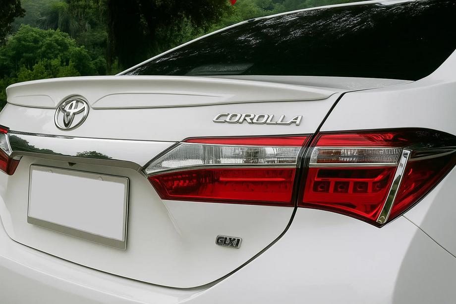 Toyota Corolla 2013–2019 Libao spoiler (ABS-plast) Image