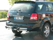 Kia Sorento I BL 2002–2009 Meliset spoiler (til lakering) foto 1