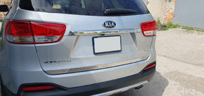 Kia Sorento III UM 2014–2020 Liste over nummerpladen Libao V2 (rustfrit stål) foto 1