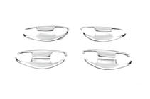 Hyundai Santa Fe 3 2012–2018 Krom dørhåndtagsskåle (4 stk., ABS) foto 1