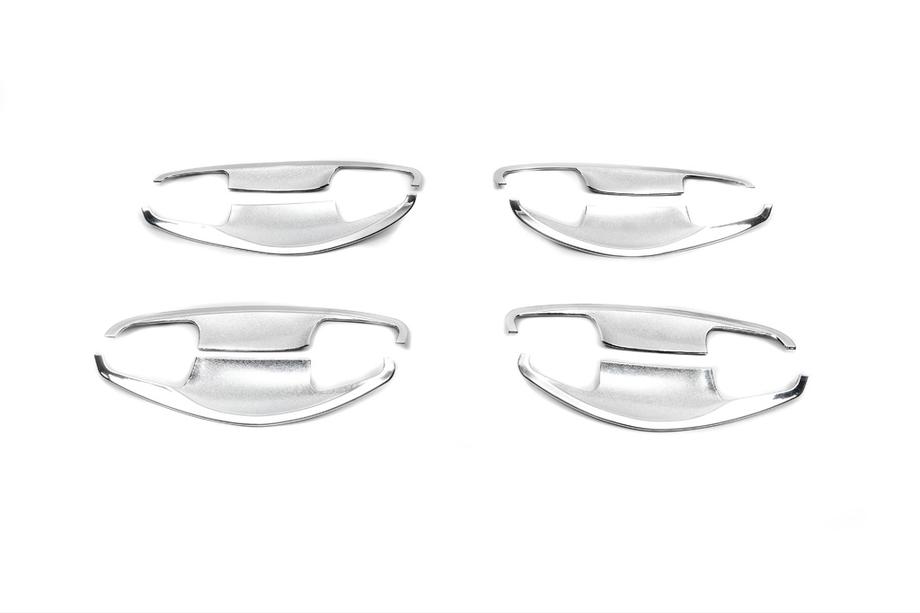 Hyundai Santa Fe 3 2012–2018 Krom dørhåndtagsskåle (4 stk., ABS) Image