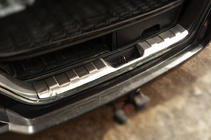 Nissan X-trail T31 2007–2014 Bageste dørtrinsliste i rustfrit stål 2007-2010 foto 2