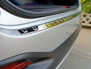 Kia Sorento III UM 2014–2020 Bagkofangerbeskytter (rustfrit stål) foto 2