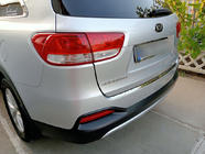Kia Sorento III UM 2014–2020 Bagkofangerbeskytter (rustfrit stål) foto 6
