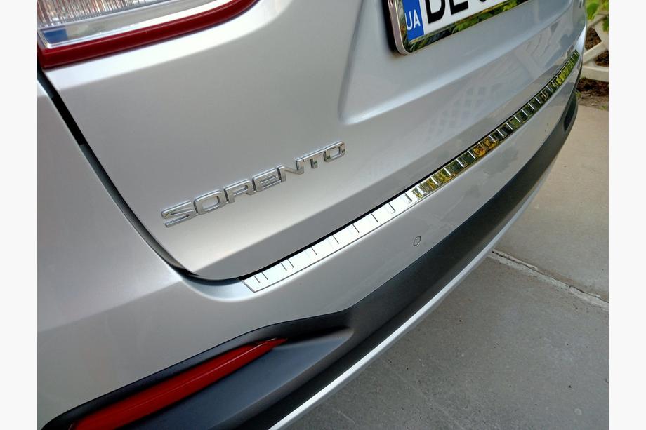 Kia Sorento III UM 2014–2020 Bagkofangerbeskytter (rustfrit stål) Image