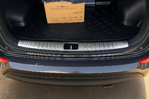 Hyundai Tucson TL 2016–2021 Bagagerumstærskelliste bag i rustfrit stål Libao foto 3