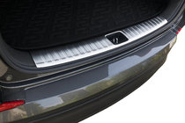 Hyundai Tucson TL 2016–2021 Bagagerumstærskelliste bag i rustfrit stål Libao foto 1
