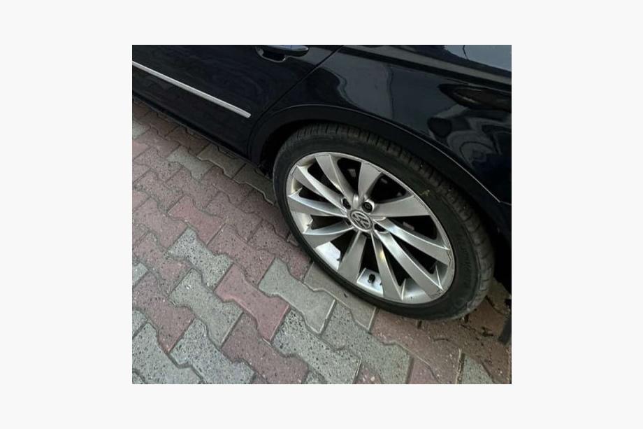 Volkswagen Passat CC 2008–2017 Hjulbuekanter 2008-2012 (4 stk., sorte, ABS-plast) Foto 2