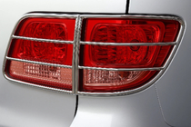 Toyota Fortuner 2006–2015 Beskyttelse til baglygter (rustfrit stål) foto 1