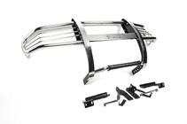 Toyota Land Cruiser 100 1998–2007 WINBO bullbar med beskyttelse (rustfrit stål) foto 2