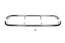 Toyota Land Cruiser 100 1998–2007 Beskyttelse til sidetærskler (2 stk., rustfrit stål) foto 1