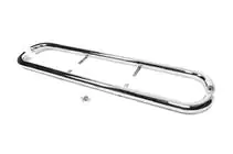 Toyota Land Cruiser 100 1998–2007 Beskyttelse til sidetærskler (2 stk., rustfrit stål) foto 2