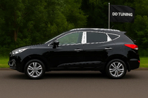 Hyundai IX-35 2010–2015 Komplet sæt kromlister til ruder og stolper LIBAO (20 stk., rustfrit stål) foto 1