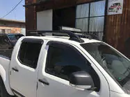 Toyota Hilux 2006–2015 Tagrælinger med tværstænger (sæt 2 stk., sort) foto 4