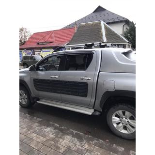 Tagrælinger med tværstænger (2 stk., krom) Toyota Hilux 2015– foto 3