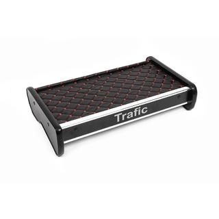 Hylde til instrumentbord (2001-2010, sort med rød syning) Renault Trafic 2001–2015 foto 1