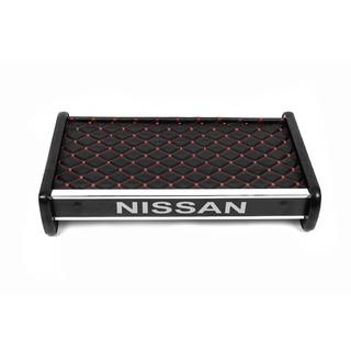 Hylde til instrumentbord (2001-2010, sort med rød syning) Nissan Primastar 2002–2014 foto 2