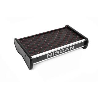 Hylde til instrumentbord (2001-2010, sort med rød syning) Nissan Primastar 2002–2014 foto 3